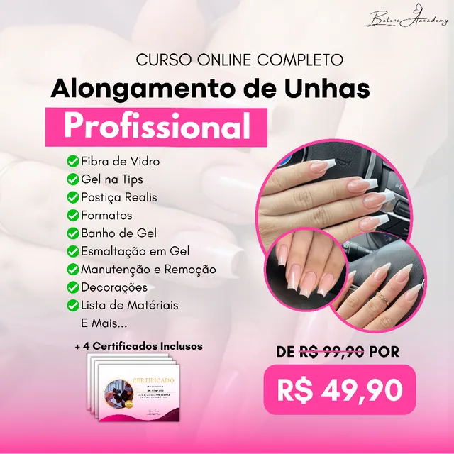 Curso De Unha Decorada