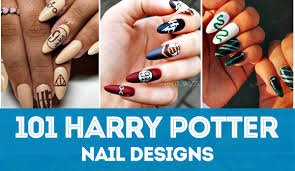 Unha Decorada Harry Potter