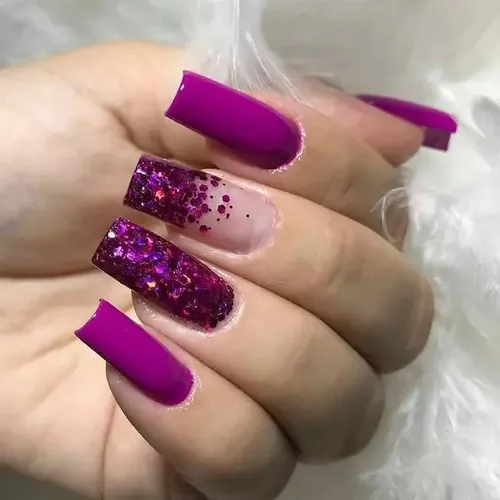 Como Fazer Unha Decorada Com Glitter