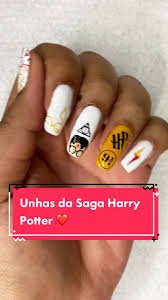 Unha Decorada Harry Potter