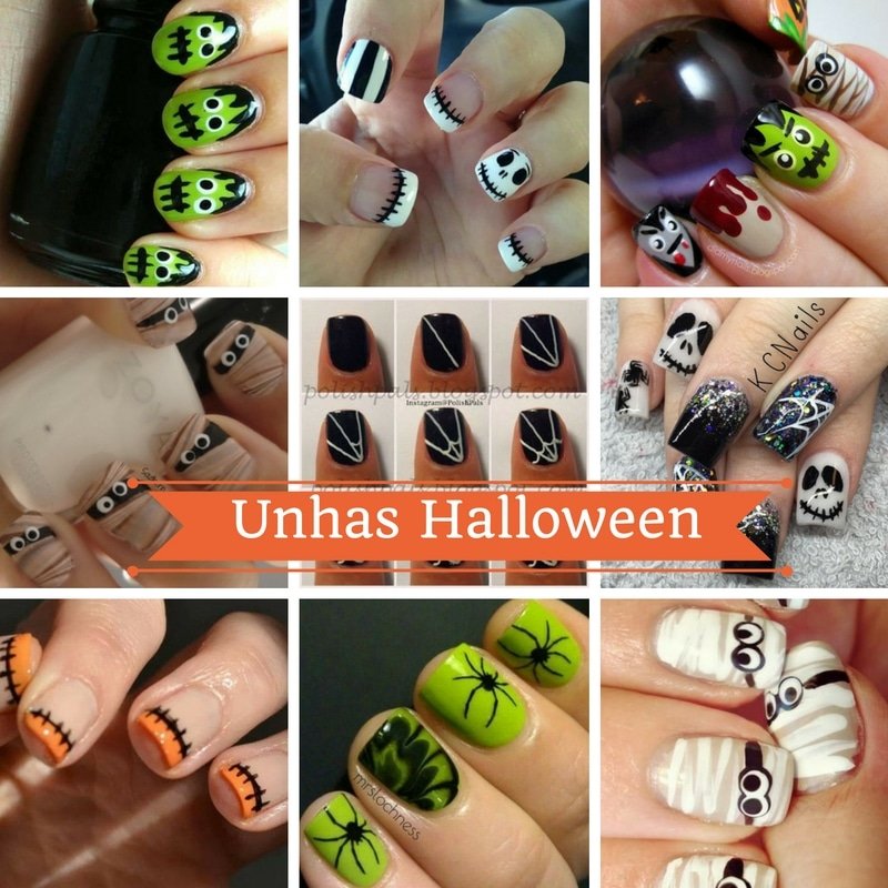 Unha Decorada Halloween