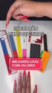 Lixa De Unha Decorada Com Eva