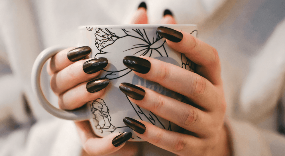 Esmaltação Em Gel Em Unha Natural Decorada