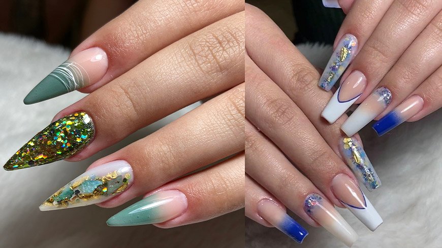 Modelos De Unha Decorada Em Gel