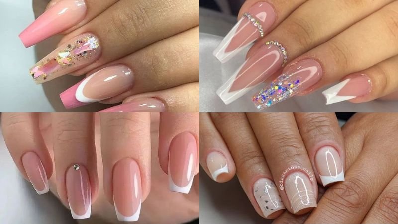 Esmaltação Em Gel Em Unha Natural Decorada